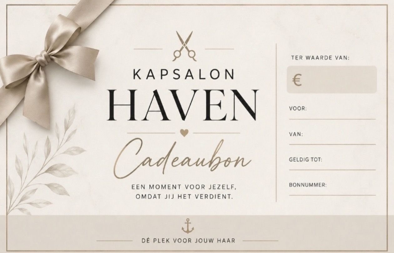 Cadeaubon van Kapsalon Haven